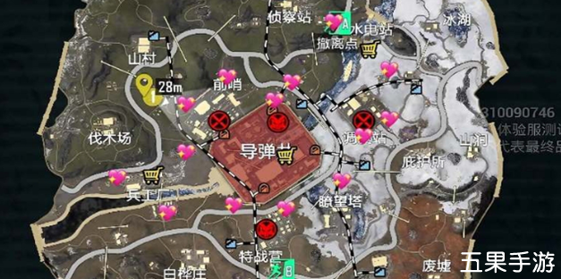 和平精英地铁逃生冰河禁区油桶位置大全