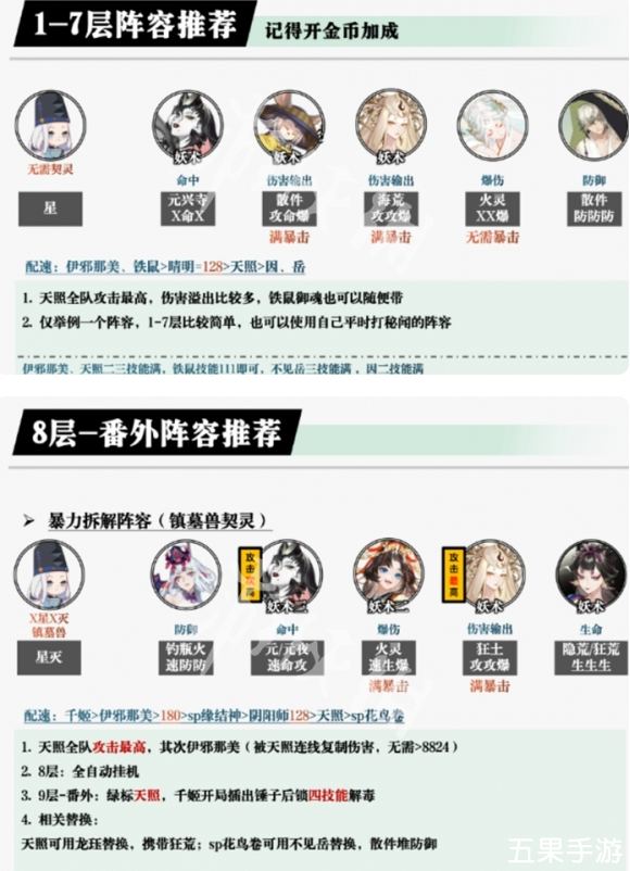 阴阳师鸩秘闻副本怎么打 阵容怎么搭配