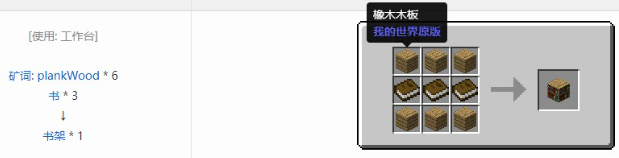 我的世界书架怎么制作 书架合成材料需要哪些