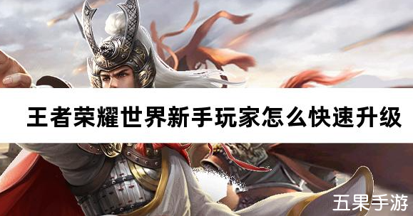 王者荣耀世界新手玩家怎么快速升级 等级提升攻略