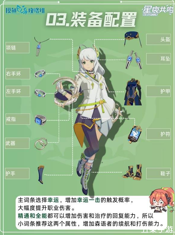 星痕共鸣惩击流森语者怎么培养